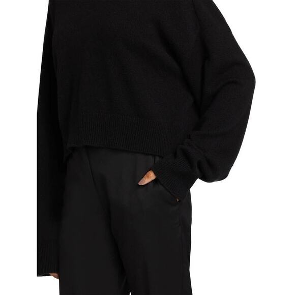 Loulou Studio Anzor 100% Cashmere Sweater in Black M - Picture 4 of 5